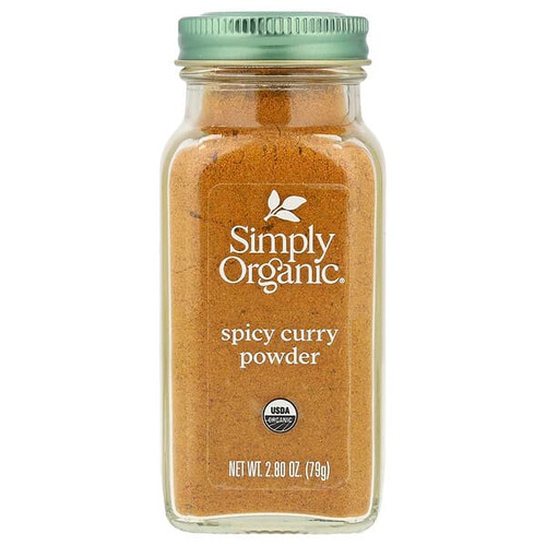 <img alt="Simply Organic, Spicy Curry Powder, 2.8 oz (79 g)" title="Simply Organic, Spicy Curry Powder, 2.8 oz (79 g),089836195852"