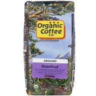 3 PACK of Organic Coffee Co., Hazelnut, Ground, 12 oz (340 g)