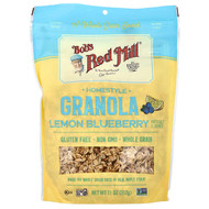 <img alt="Bobs Red Mill, Homestyle Granola, Lemon Blueberry, 11 oz (312 g)" title="Bobs Red Mill, Homestyle Granola, Lemon Blueberry, 11 oz (312 g),039978011732"