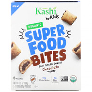 3 PACK of Kashi, Kashi By Kids, Organic Super Food Bites, Chocolate, 5 Pouches, 1.13 oz (32 g ) Each