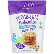 3 PACK of Pyure, Organic Bakeable, Sugar-Free Cookie Mix, Chocolate Chip, 12.9 oz (368 g)