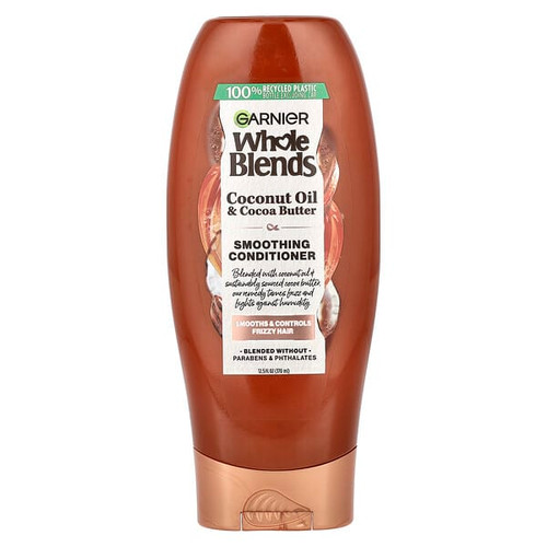 <img alt="Garnier, Whole Blends, Smoothing Conditioner, Coconut Oil & Cocoa Butter, 12.5 fl oz (370 ml)" title="Garnier, Whole Blends, Smoothing Conditioner, Coconut Oil & Cocoa Butter, 12.5 fl oz (370 ml),603084459353"
