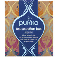 Pukka Herbs, Organic Tea Selection Box, 9 Herbal Teas, 45 Tea Sachets