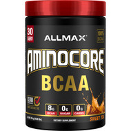 ALLMAX Nutrition, AMINOCORE BCAA, Sweet Tea, 0.69 lbs (315 g)