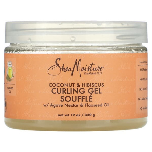 <img alt="SheaMoisture, Curling Gel Souffle, Coconut & Hibiscus, 12 oz (340 g)" title="SheaMoisture, Curling Gel Souffle, Coconut & Hibiscus, 12 oz (340 g),764302290315"