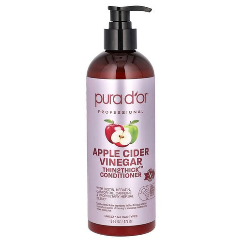 <img alt="Pura Dor, Apple Cider Vinegar Thin2Thick Conditioner, 16 fl oz (473 ml)" title="Pura Dor, Apple Cider Vinegar Thin2Thick Conditioner, 16 fl oz (473 ml),810023840015"