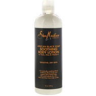 3 PACK of SheaMoisture, African Black Soap, Soothing Body Lotion, 13 oz (369 g)