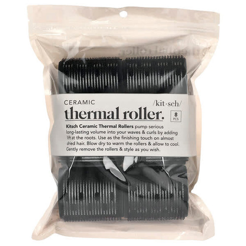 <img alt="Kitsch, Ceramic Thermal Roller, Variety Set, 8 Pieces" title="Kitsch, Ceramic Thermal Roller, Variety Set, 8 Pieces,812696021135"