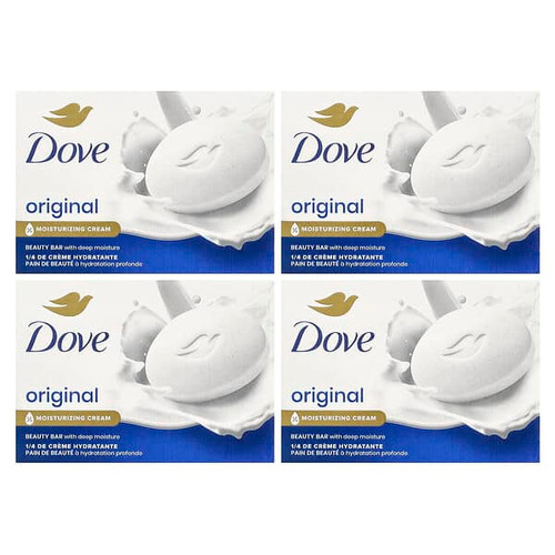 <img alt="Dove, Beauty Bar Soap with Deep Moisture, Original, 4 Bars, 3.75 oz (106 g) Each" title="Dove, Beauty Bar Soap with Deep Moisture, Original, 4 Bars, 3.75 oz (106 g) Each,011111610699"