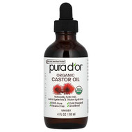 <img alt="Pura Dor, Organic Castor Oil, 4 fl oz (118 ml)" title="Pura Dor, Organic Castor Oil, 4 fl oz (118 ml),851615006570"