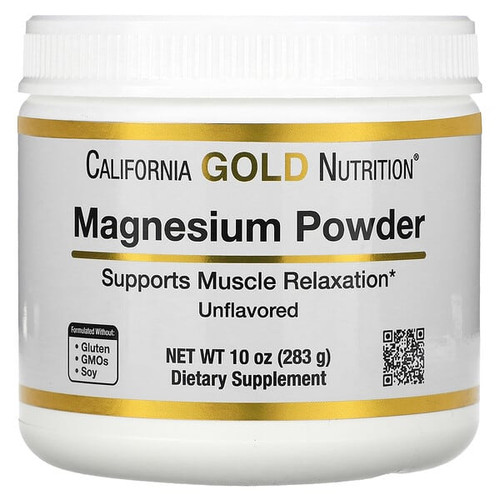 <img alt="California Gold Nutrition, Magnesium Powder Beverage, Unflavored, 10 oz (283 g)" title="California Gold Nutrition, Magnesium Powder Beverage, Unflavored, 10 oz (283 g),898220015641"
