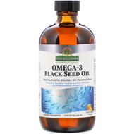 Natures Answer, Omega-3 with Black Seed Oil,  Great Tasting Orange, 8 fl oz (240 ml)