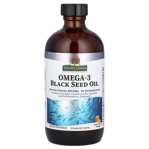 <img alt="Natures Answer, Omega-3 Black Seed Oil, Orange, 8 fl oz (240 ml)" title="Natures Answer, Omega-3 Black Seed Oil, Orange, 8 fl oz (240 ml),083000261428"