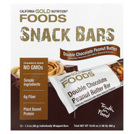 <img alt="California Gold Nutrition, Foods, Double Chocolate Peanut Butter Flavor Bars, 12 Bars, 1.4 oz (40 g) Each (Discontinued Item)" title="California Gold Nutrition, Foods, Double Chocolate Peanut Butter Flavor Bars, 12 Bars, 1.4 oz (40 g) Each (Discontinued Item),898220015580"