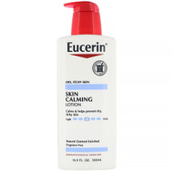 Eucerin, Skin Calming Lotion, Fragrance Free, 16.9 fl oz (500 ml)