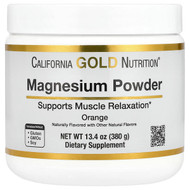 <img alt="California Gold Nutrition, Magnesium Powder Beverage, Orange, 13.4 oz (380 g)" title="California Gold Nutrition, Magnesium Powder Beverage, Orange, 13.4 oz (380 g),898220015627"