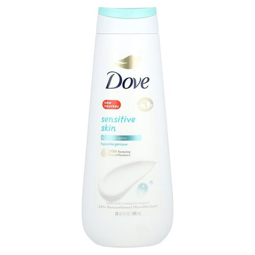 <img alt="Dove, Sensitive Skin Body Wash, 20 fl oz (591 ml)" title="Dove, Sensitive Skin Body Wash, 20 fl oz (591 ml),011111122246"