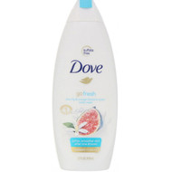 3 PACK of Dove, Go Fresh, Body Wash, Blue Fig & Orange Blossom, 22 fl oz (650 ml)