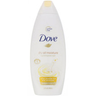 3 PACK of Dove, Dry Oil Moisture, Nourishing Body Wash, 22 fl oz (650 ml)