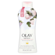 <img alt="Olay, Fresh Outlast Body Wash, White Strawberry & Mint, 22 fl oz (650 ml)" title="Olay, Fresh Outlast Body Wash, White Strawberry & Mint, 22 fl oz (650 ml),037000974680"