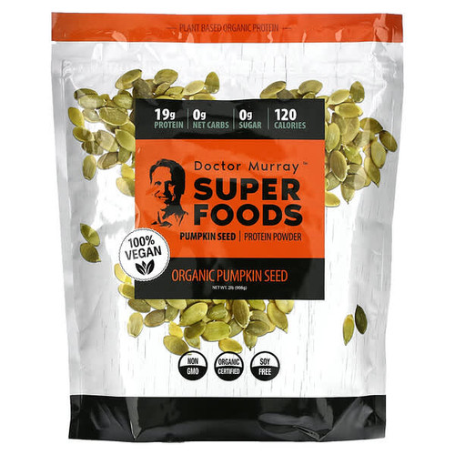 <img alt="Dr. Murrays, Super Foods, Organic Pumpkin Seed Protein Powder, 2 lb (908 g)" title="Dr. Murrays, Super Foods, Organic Pumpkin Seed Protein Powder, 2 lb (908 g),850010353036"