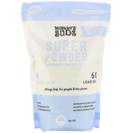 Mollys Suds, Super Powder Laundry Detergent, Ocean Mist, 60 Loads, 60 oz