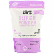 Mollys Suds, Super Powder Laundry Detergent, Lavender, 60 Loads, 60 oz