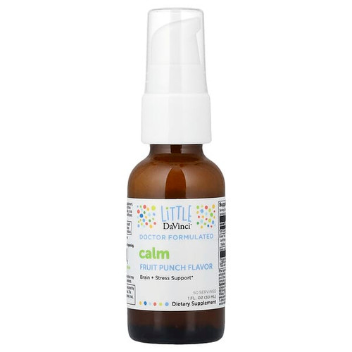 <img alt="Little DaVinci, Calm, Fruit Punch, 1 fl oz (30 ml)" title="Little DaVinci, Calm, Fruit Punch, 1 fl oz (30 ml),026664014122"