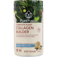 PlantFusion, Complete Plant Collagen Builder, Creamy Vanilla Bean, 11.43 oz (324 g)