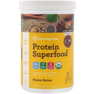Amazing Grass, Protein Superfood, Peanut Butter, 14.8 oz (420 g)