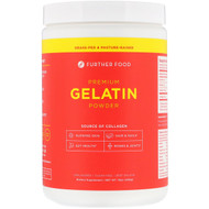 Further Food, Premium Gelatin Powder, Unflavored, 16 oz (450 g)