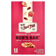 <img alt="Bobs Red Mill, Bobs Bar, Peanut Butter, Jelly & Oats, 12 Bars, 1.76 oz (50 g) Each" title="Bobs Red Mill, Bobs Bar, Peanut Butter, Jelly & Oats, 12 Bars, 1.76 oz (50 g) Each,039978009029"