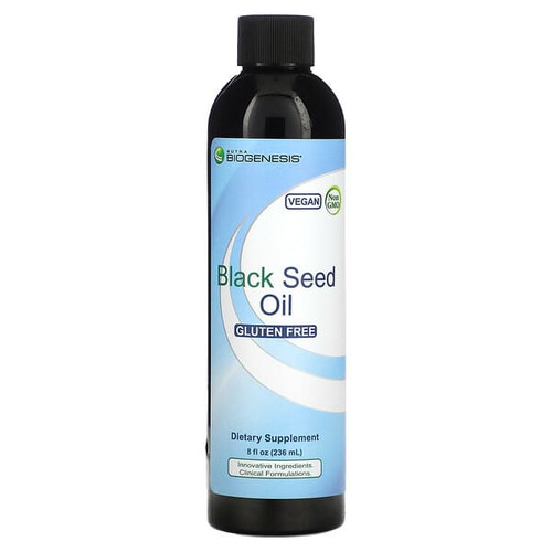 <img alt="Nutra BioGenesis, Black Seed Oil, 4.6 g, 8 fl oz (236 ml)" title="Nutra BioGenesis, Black Seed Oil, 4.6 g, 8 fl oz (236 ml),812806388189"