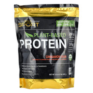 <img alt="California Gold Nutrition, Sport, Plant-Based Protein with Organic Brown Rice Protein Concentrate, Flaxseed, Chia Seed, Cinnamon Bun, 2 lb (907 g)" title="California Gold Nutrition, Sport, Plant-Based Protein with Organic Brown Rice Protein Concentrate, Flaxseed, Chia Seed, Cinnamon Bun, 2 lb (907 g),898220013494"