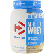 Dymatize Nutrition, Athlete?s Whey, Vanilla Shake,  1.75 lb (792 g)