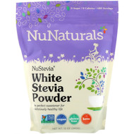 NuNaturals, NuStevia, White Stevia Powder, 12 oz (340 g)