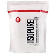 Natures Best, IsoPure, Low Carb Protein Powder, Strawberry, 1 lb (454 g)