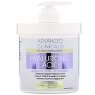 <img alt="Advanced Clinicals, Hyaluronic Acid, Instant Skin Hydrator, 16 oz (454 g)" title="Advanced Clinicals, Hyaluronic Acid, Instant Skin Hydrator, 16 oz (454 g),819265009600"