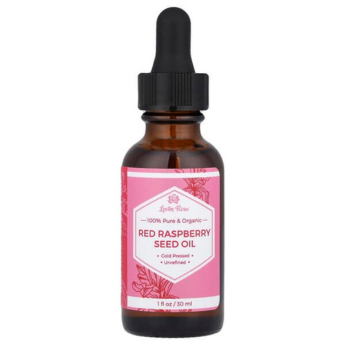 <img alt="Leven Rose, 100% Pure & Organic, Red Raspberry Seed Oil, 1 fl oz (30 ml)" title="Leven Rose, 100% Pure & Organic, Red Raspberry Seed Oil, 1 fl oz (30 ml),858517007223"