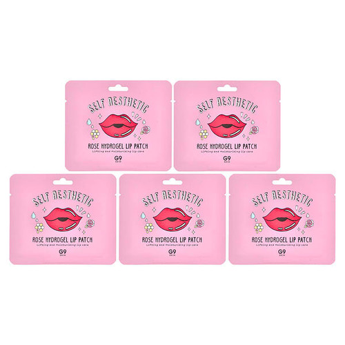 <img alt="G9skin, Self Aesthetic, Rose Hydrogel Lip Patch, 5 Patches, 0.1 oz (3 g) Each" title="G9skin, Self Aesthetic, Rose Hydrogel Lip Patch, 5 Patches, 0.1 oz (3 g) Each,8809211654642"