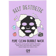 G9skin, Self Aesthetic, Pore Clean Bubble Mask, 5 Masks, 0.78 fl oz (23 ml) Each