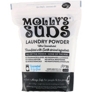 Mollys Suds, Laundry Powder, Ultra Concentrated, Unscented, 70 Loads, 47 oz (1.33 kg)
