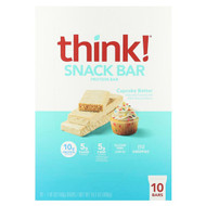 <img alt="Think , Snack Protein Bar, Cupcake Batter, 10 Bars, 1.41 oz (40 g) Each" title="Think , Snack Protein Bar, Cupcake Batter, 10 Bars, 1.41 oz (40 g) Each,753656712901"