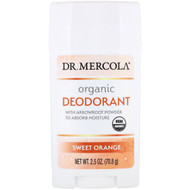 Dr. Mercola, Organic Deodorant, Sweet Orange, 2.5 oz (70.8 g)