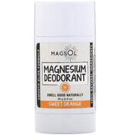 Magsol, Magnesium Deodorant, Sweet Orange,  2.8 oz (80 g)