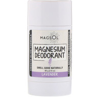 Magsol, Magnesium Deodorant, Lavender, 2.8 oz (80 g)