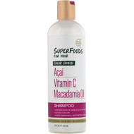 Petal Fresh, Pure, SuperFoods For Hair, Color Shield Shampoo, Acai, Vitamin C & Macadamia Oil, 12 fl oz (355 ml)