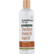 Petal Fresh, Pure, SuperFoods For Hair, Smooth Operator Shampoo, Shea Butter, Vitamin B6 & Argan Oil, 12 fl oz (355 ml)