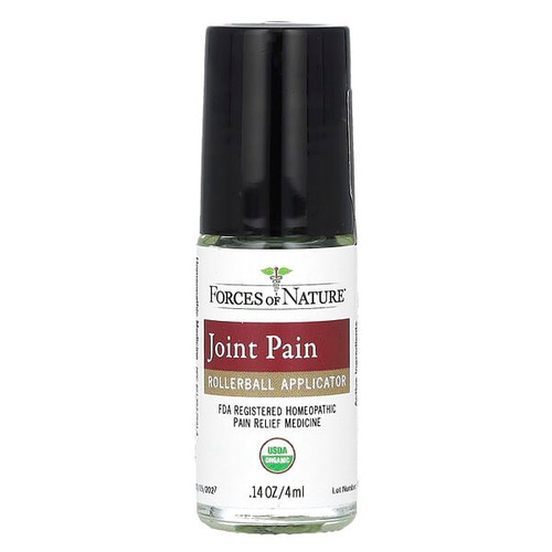 <img alt="Forces of Nature, Joint Pain Roll-On, Organic Plant Medicine , 0.14 fl oz (4 ml)" title="Forces of Nature, Joint Pain Roll-On, Organic Plant Medicine , 0.14 fl oz (4 ml),830743011267"