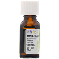 Aura Cacia, Pure Essential Oil Blend, Rescue Charm, .5 fl oz (15 ml)